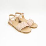 Sandalia de Cuero Moana Color Nude - Imagen 2