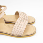 Sandalia de Cuero Moana Color Nude - Imagen 3