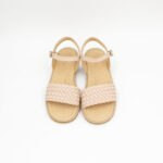 Sandalia de Cuero Moana Color Nude - Imagen 4