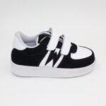 Zapatillas Willow - Far West Pega Pega Negro Gamuza - Imagen 2