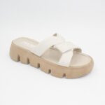 Sandalias de Cuero Alba Color Hueso