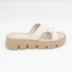 Sandalias de Cuero Alba Color Hueso - Imagen 2