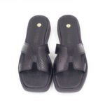 Sandalias de Cuero Bella Color Negro - Imagen 4