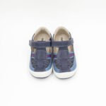 Sandalia Cuero Cael Color Azul - Imagen 4