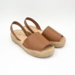Sandalias de Cuero Becca Color Natural - Imagen 2