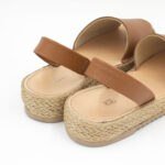Sandalias de Cuero Becca Color Natural - Imagen 3