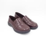 Zapato Mocasín Abril Color Guinda - Imagen 2