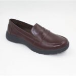 Zapato Mocasín Abril Color Guinda