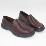 Zapato Mocasín Abril Color Guinda - Imagen 3