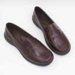 Zapato Mocasín Abril Color Guinda - Imagen 4