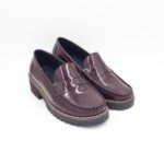 Zapato Mocasín Ainara Color Guinda - Imagen 2