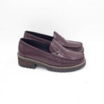 Zapato Mocasín Ainara Color Guinda - Imagen 3