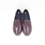 Zapato Mocasín Ainara Color Guinda - Imagen 4