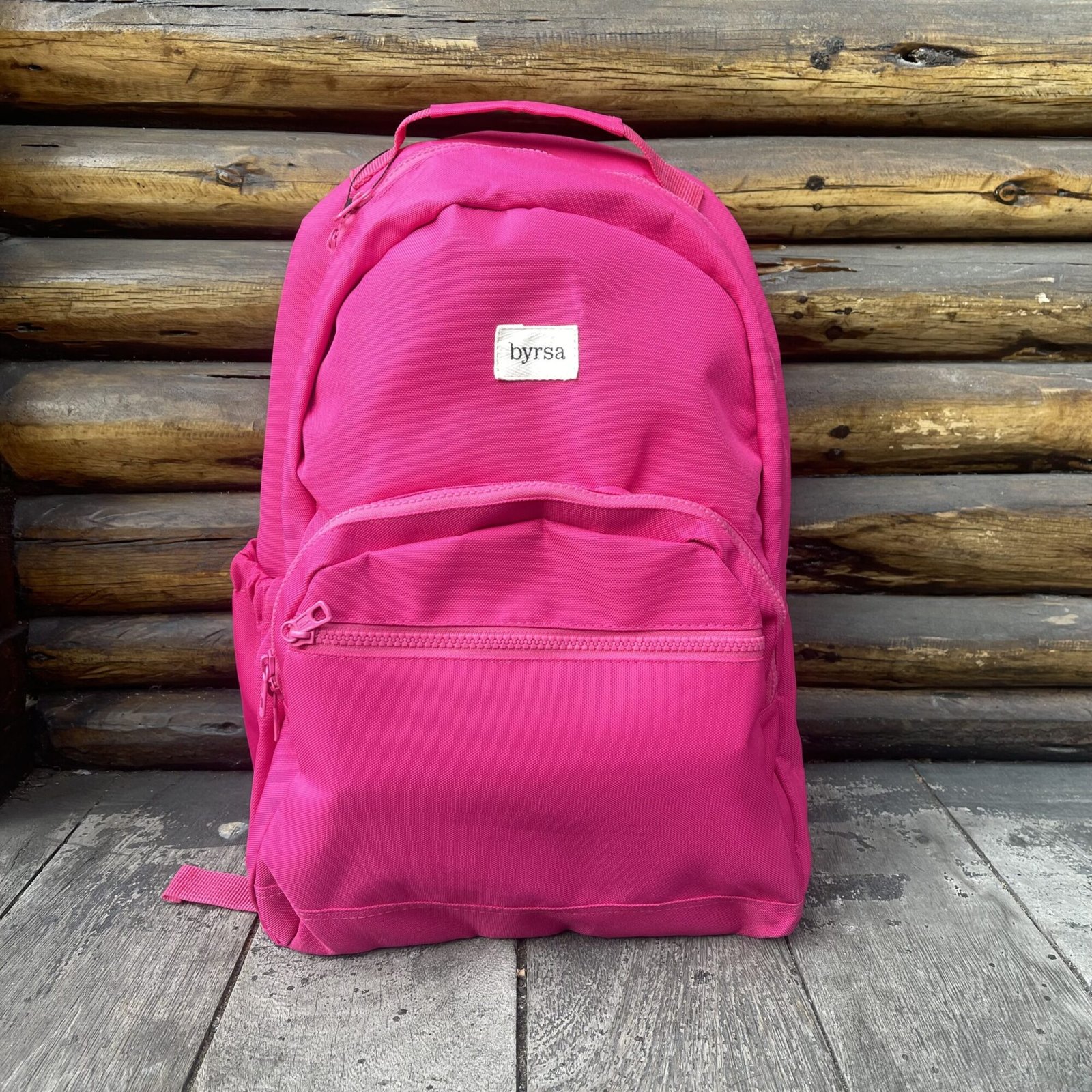 Mochila Primaria Fucsia Byrsa - Imagen 1