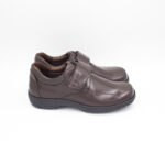 Zapato de Cuero Darío Pega Pega Color Marrón - Imagen 3