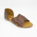 Sandalias de Cuero Kenia Color Cobre