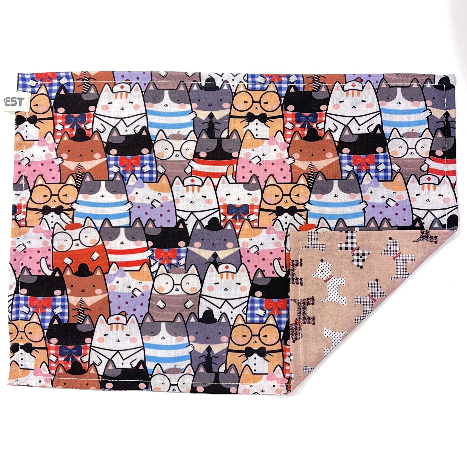 Individuales de tela - Meow - Imagen 1