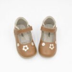 Zapato Pibe Lea Cuero Color Natural - Imagen 3