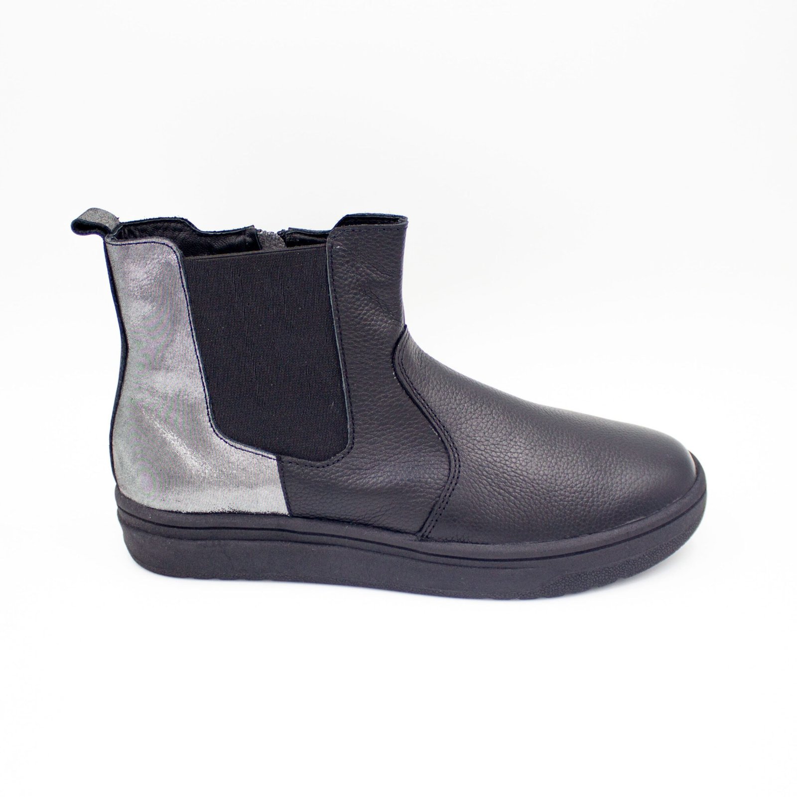 Botines de Cuero Berenice Color Negro - Imagen 1