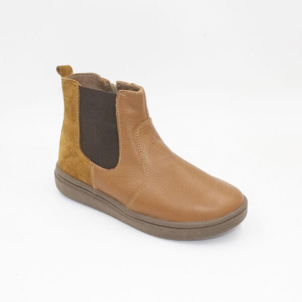 Botines de Cuero Berenice Color Natural