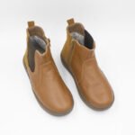Botines de Cuero Berenice Color Natural - Imagen 4
