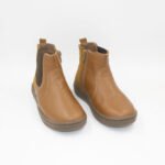Botines de Cuero Berenice Color Natural - Imagen 3