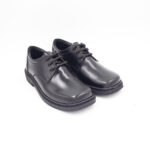 Zapatos de Cuero Adriano Pasadores Color Negro - Imagen 2