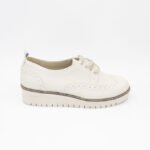 Zapato Oxford Dione Color Hueso - Imagen 2
