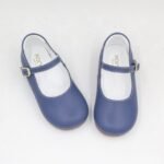 Zapato de Cuero Asia Color Denim - Imagen 3