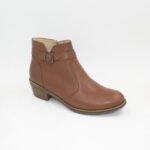 Botines de Cuero Dalia Color Cobre