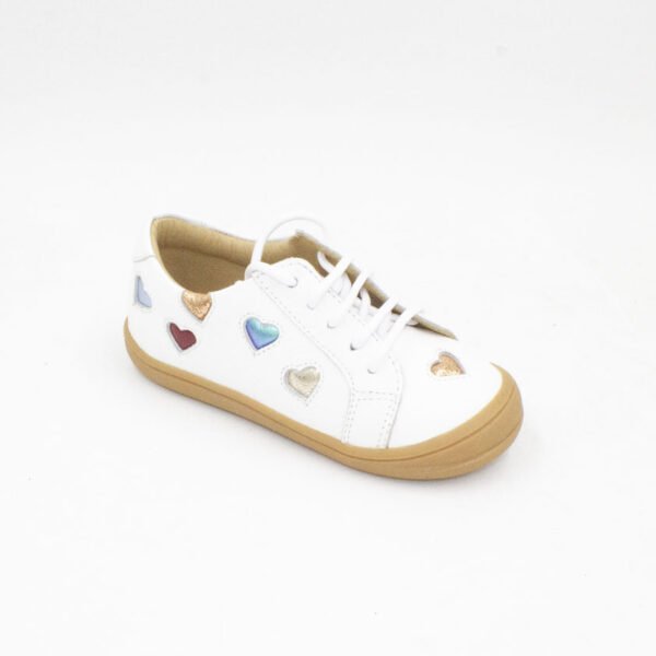 Zapatos de Cuero Love Color Blanco