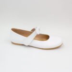 Ballerinas Marita-Olivia Blanco Cuero Mujer