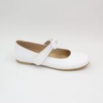 Ballerinas Marita-Olivia Blanco Cuero Mujer