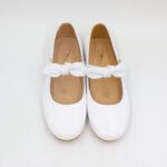 Ballerinas Marita-Olivia Blanco Cuero Mujer - Imagen 4