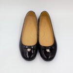 Ballerinas Monroe-2501 Cuero Negro Mujer - Imagen 4