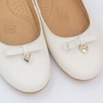 Ballerinas Monroe-2501 Cuero Hueso Mujer - Imagen 3