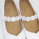 Ballerina de Cuero Natalie Color Blanco - Imagen 3