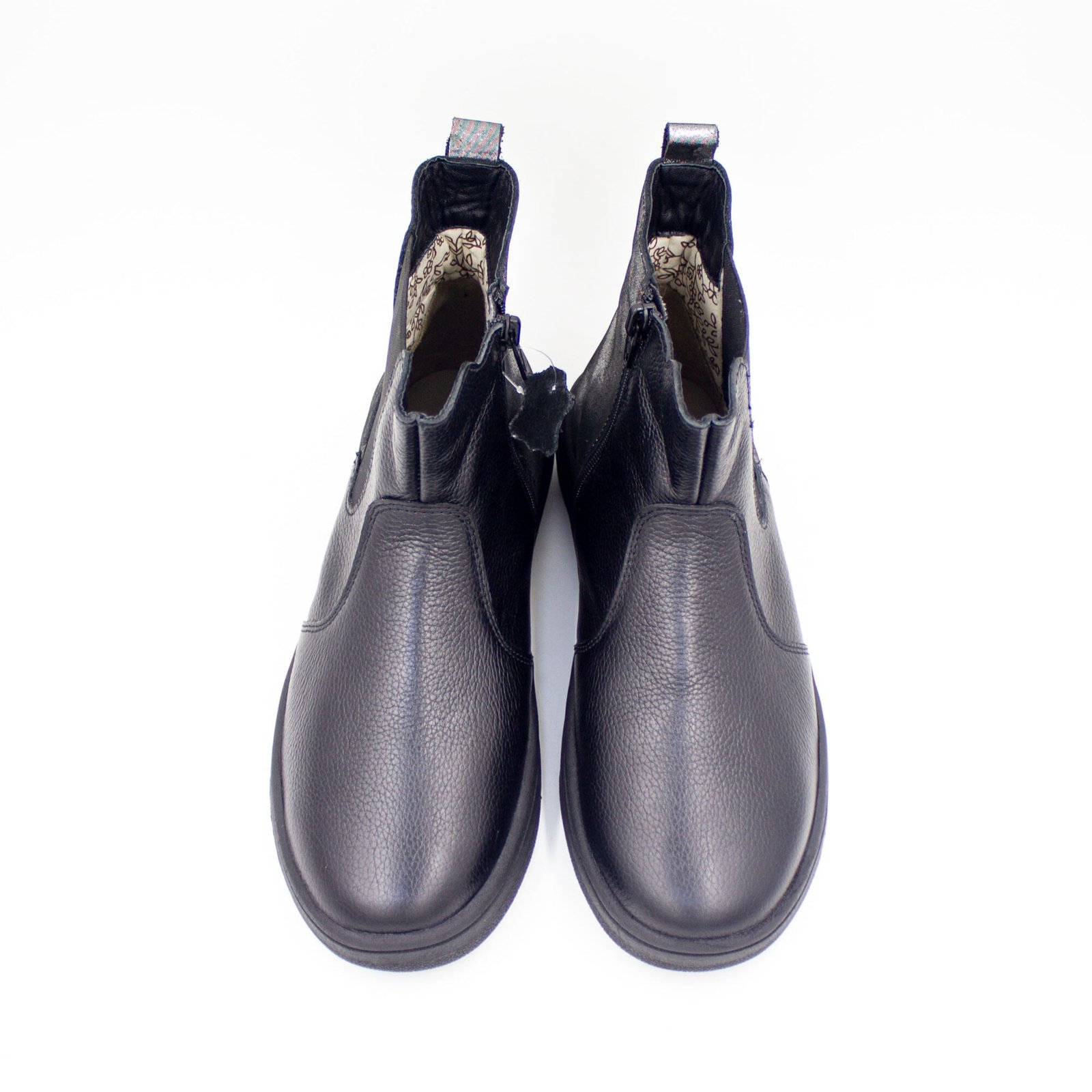 Botines de Cuero Berenice Color Negro - Imagen 4