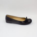 Ballerinas Monroe-2501 Cuero Negro Mujer