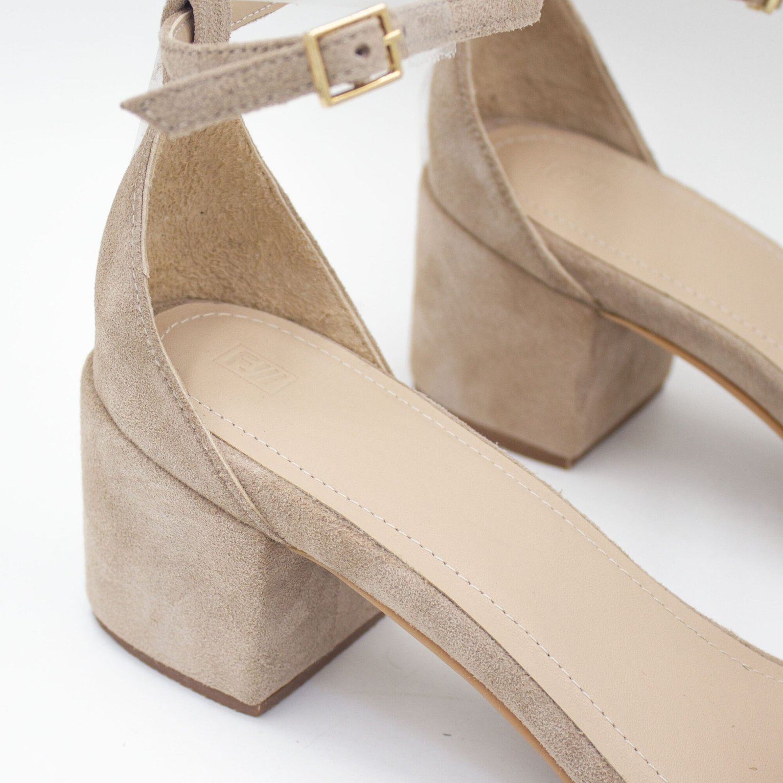 Zapato de Vestir Mujer Taco 5 Victoria-2505 Nude - Imagen 3