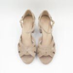 Zapato de Vestir Mujer Taco 7 FLavia-2507 Nude - Imagen 4