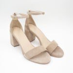 Zapato de Vestir Mujer Taco 7 Victoria-2507 Nude - Imagen 3