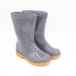 Botas Hule Niño Para Lluvia Color Gris - Imagen 2