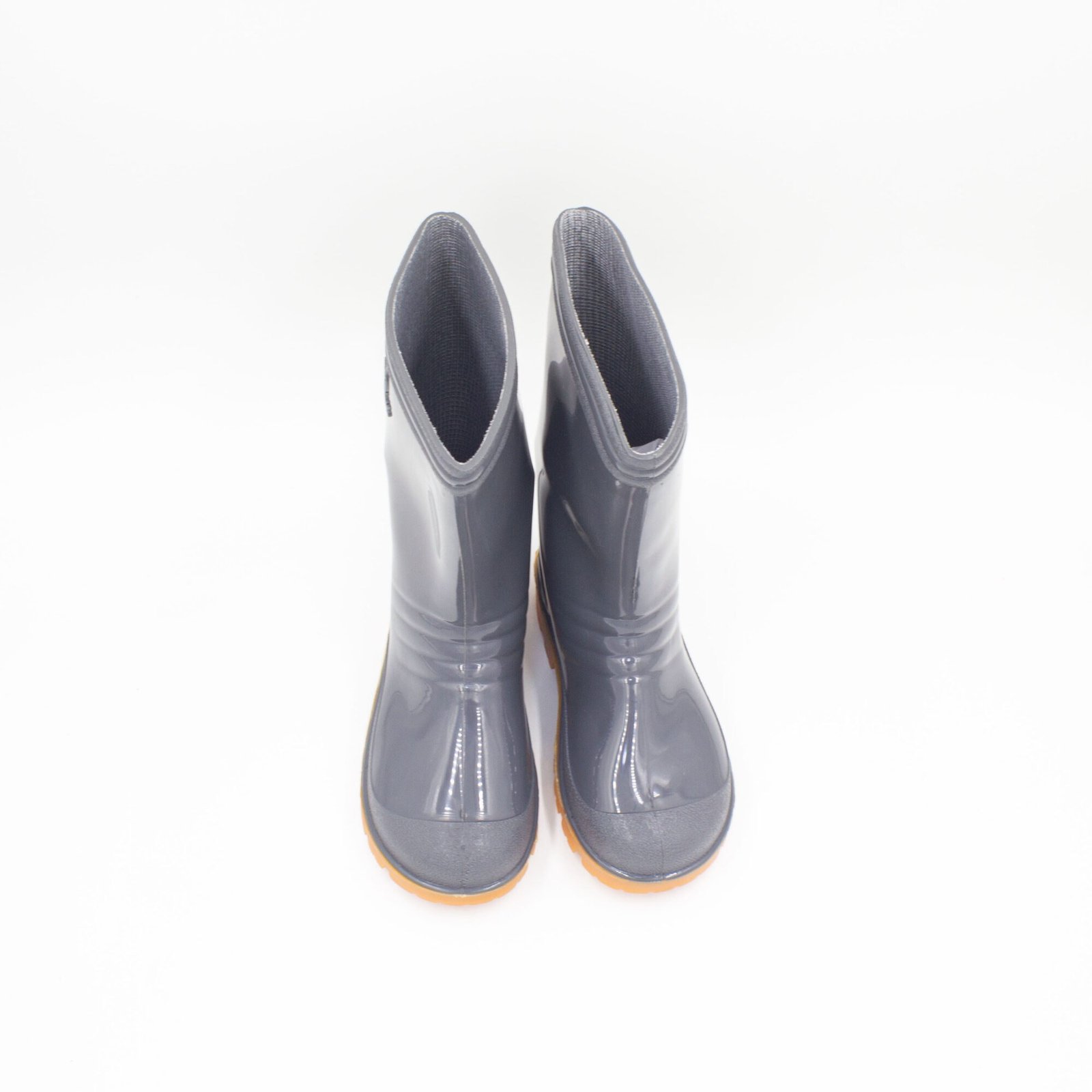 Botas Hule Niño Para Lluvia Color Gris - Imagen 4