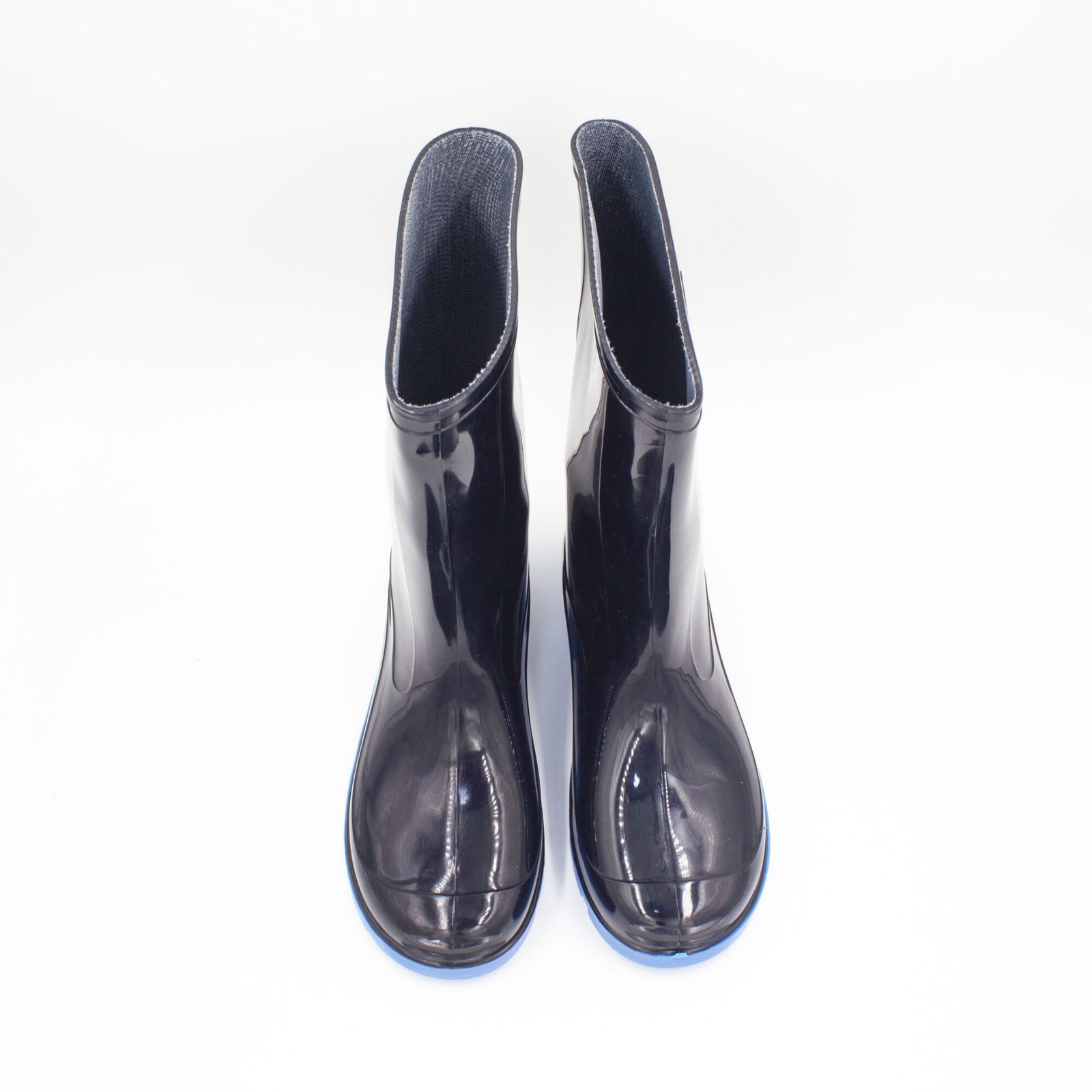Botas Hule Niño Para Lluvia Modelo Crack Azul - Imagen 4