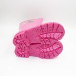 Botas Hule Niña Para Lluvia Modelo Realeza Fucsia - Imagen 3