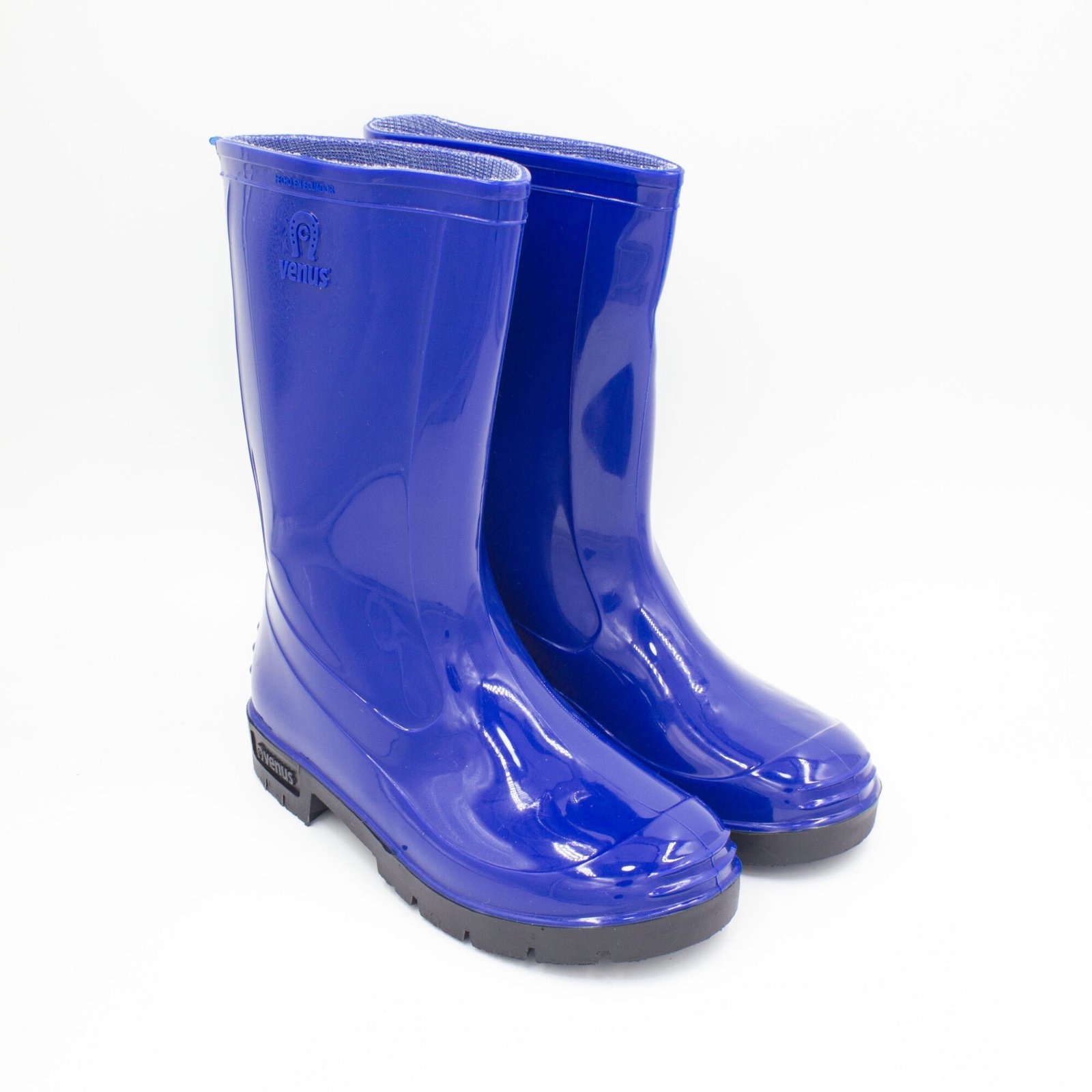 Botas Hule Niño Para Lluvia Color Azul - Imagen 2