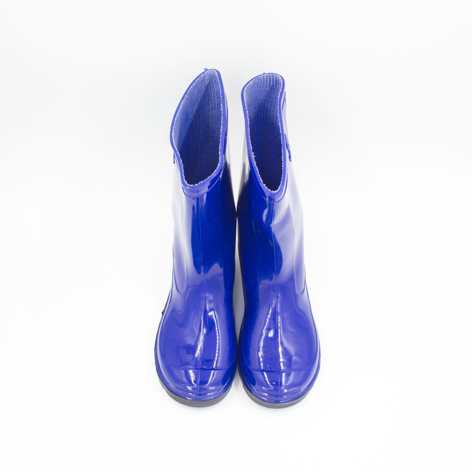Botas Hule Niño Para Lluvia Color Azul - Imagen 4