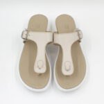 Sandalias de Cuero Beatriz Color Nude - Imagen 4