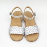 Sandalia de Cuero Moana Color Plata - Imagen 4